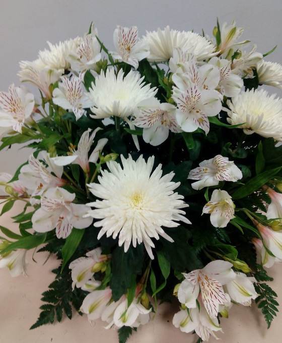 Centro Floral Blanco