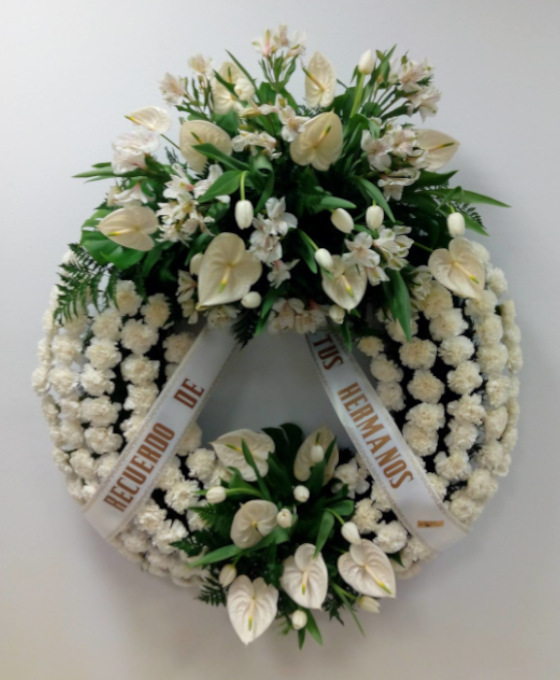 Corona Funeraria para Difuntos