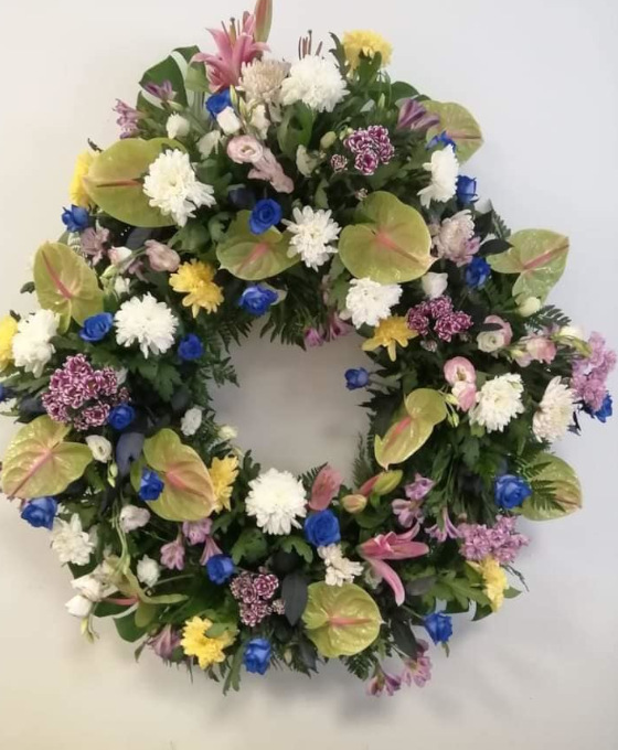 Corona Funeraria para Difuntos