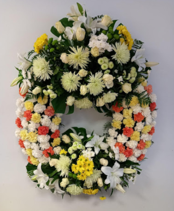 Corona Funeraria para Difuntos