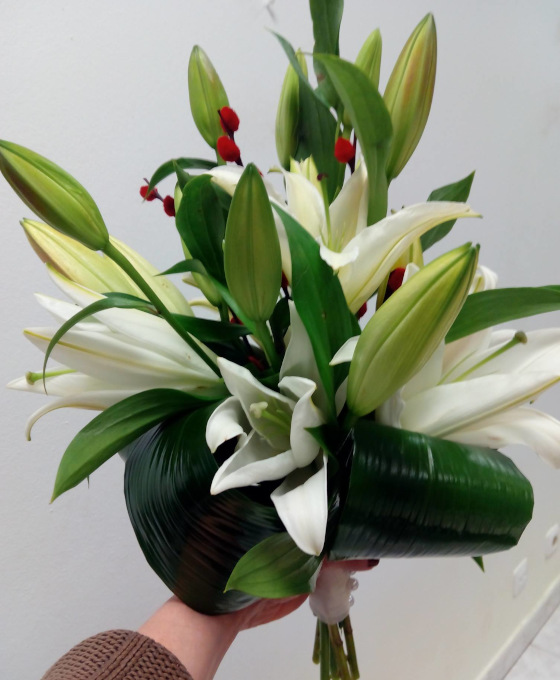 Ramo de Lirios en Llanes